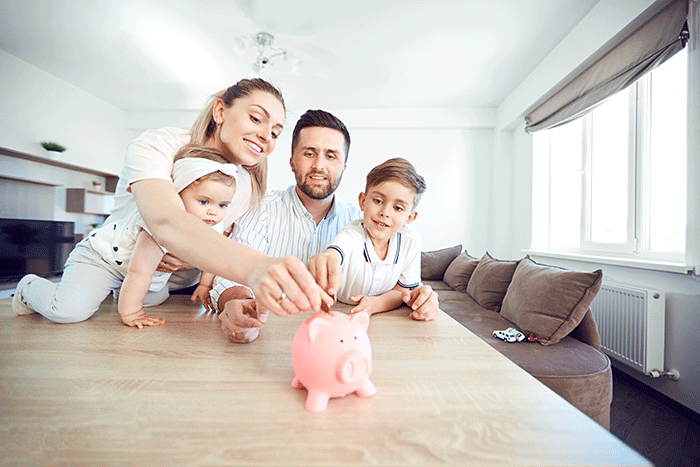 family-piggy-bank